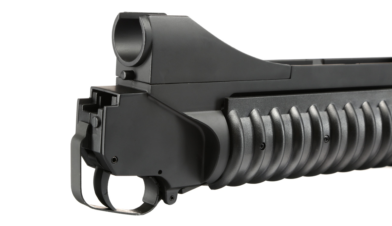 Double Bell M203 40mm Granatwerfer Vollmetall (3in1) schwarz - Long Version Bild 9