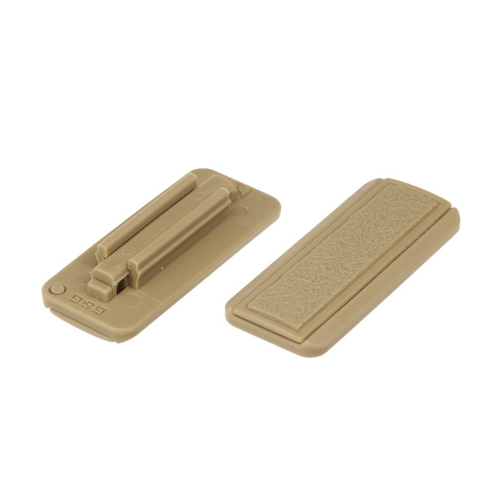 G&G M-Lok Rail Panel / Rail Covers Two-Piece Design (4 Stck) Desert Tan Bild 2