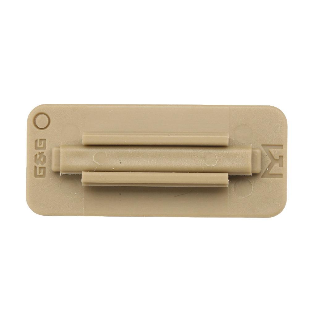 G&G M-Lok Rail Panel / Rail Covers Two-Piece Design (4 Stck) Desert Tan Bild 4