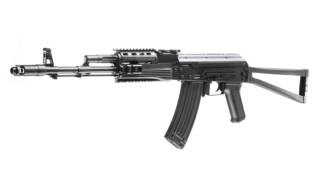 APS AKS-74 Tactical Vollmetall BlowBack S-AEG 6mm BB schwarz