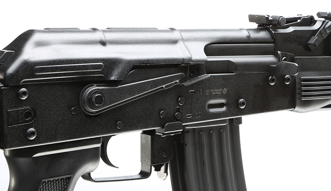 APS AKS-74 Tactical Vollmetall BlowBack S-AEG 6mm BB schwarz Bild 8