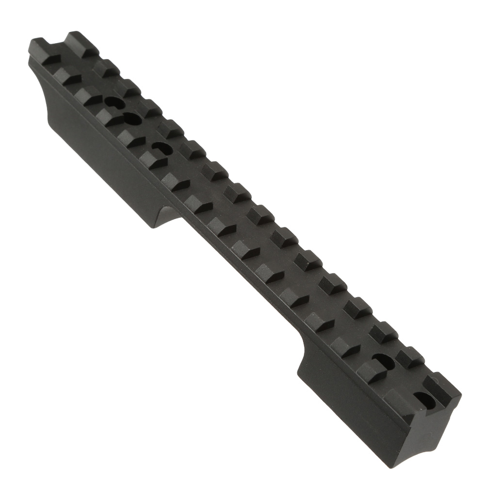 King Arms 21mm Aluminium Extension Rail Short-Version f. TM VSR-10 / KJW M700 schwarz Bild 1