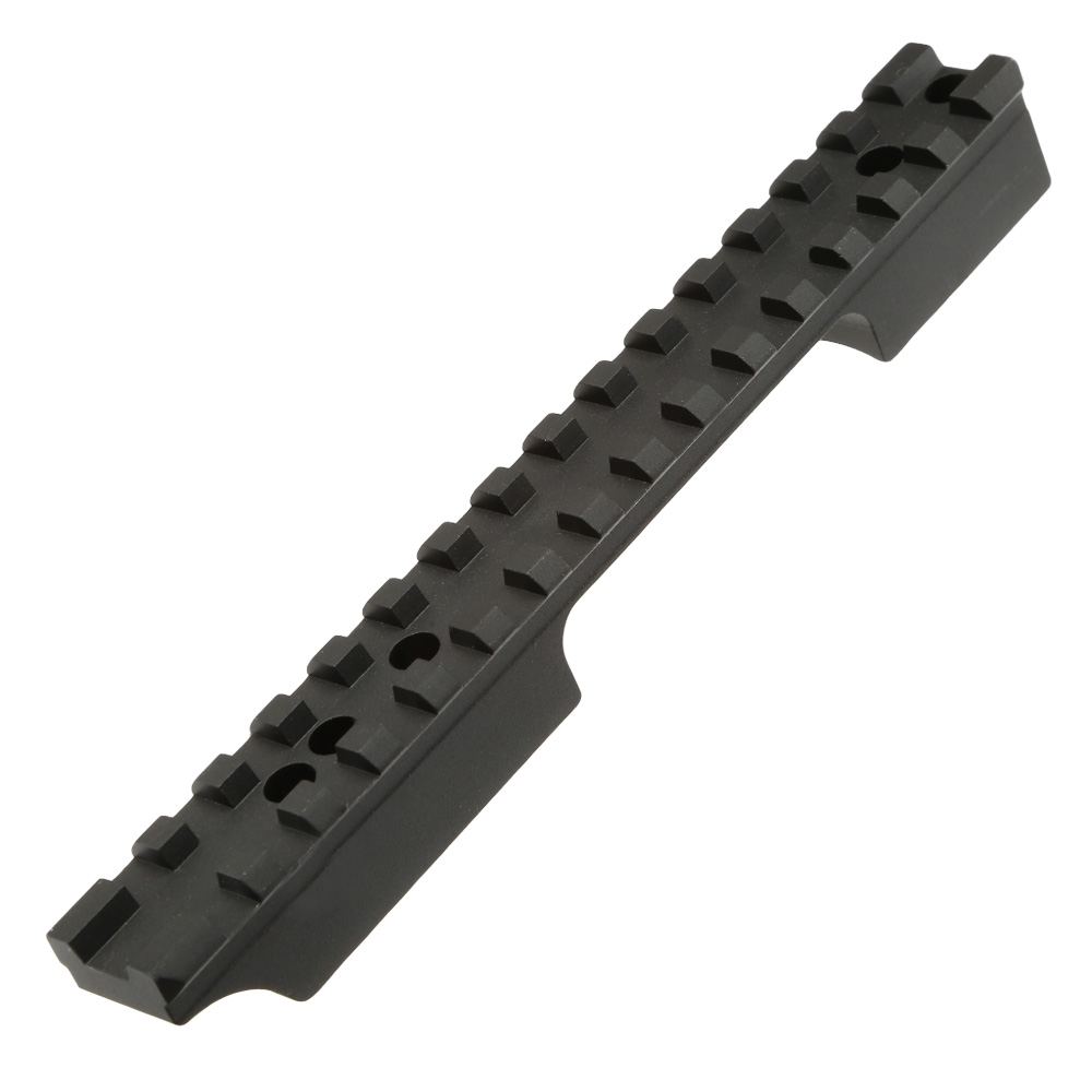 King Arms 21mm Aluminium Extension Rail Short-Version f. TM VSR-10 / KJW M700 schwarz Bild 2