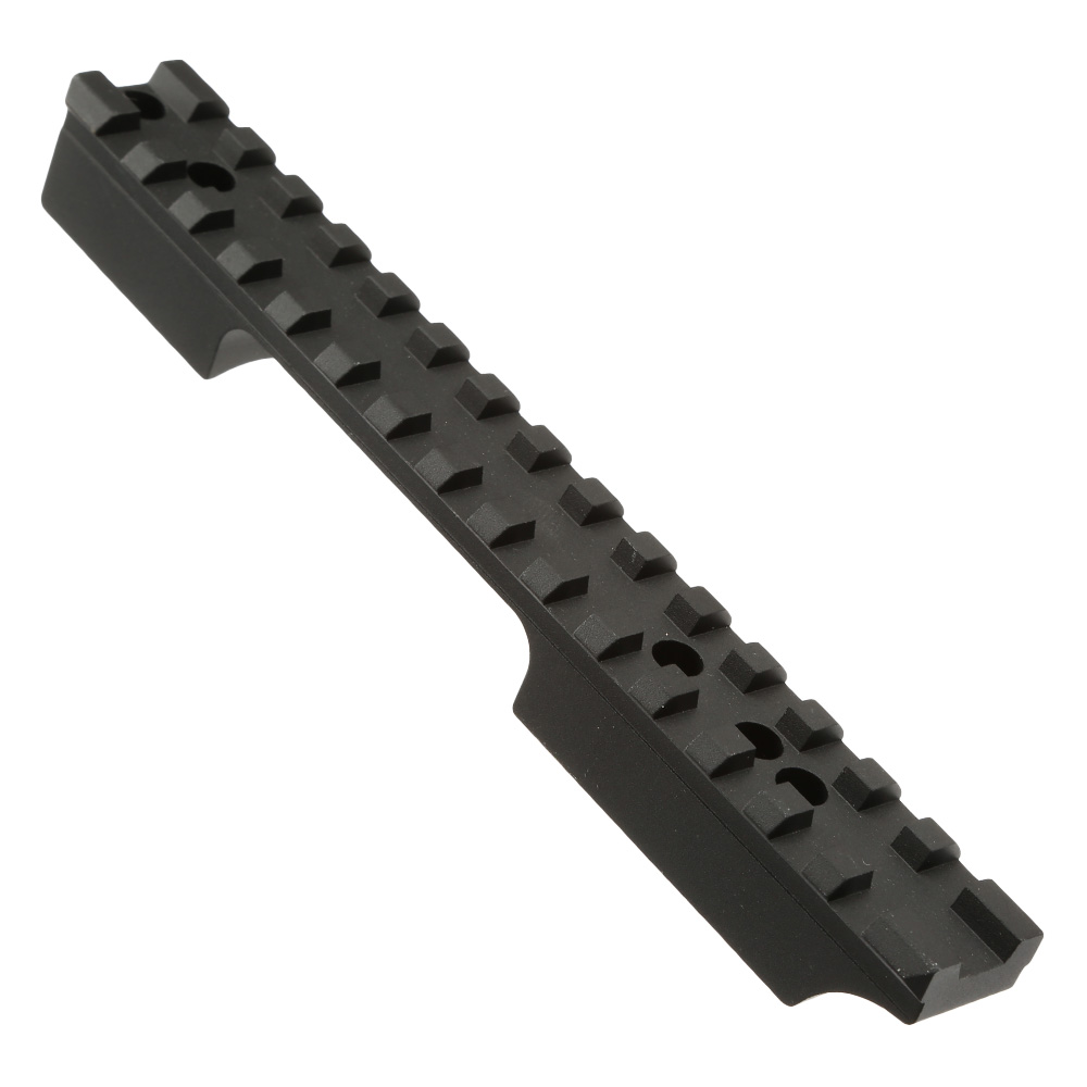 King Arms 21mm Aluminium Extension Rail Short-Version f. TM VSR-10 / KJW M700 schwarz Bild 3