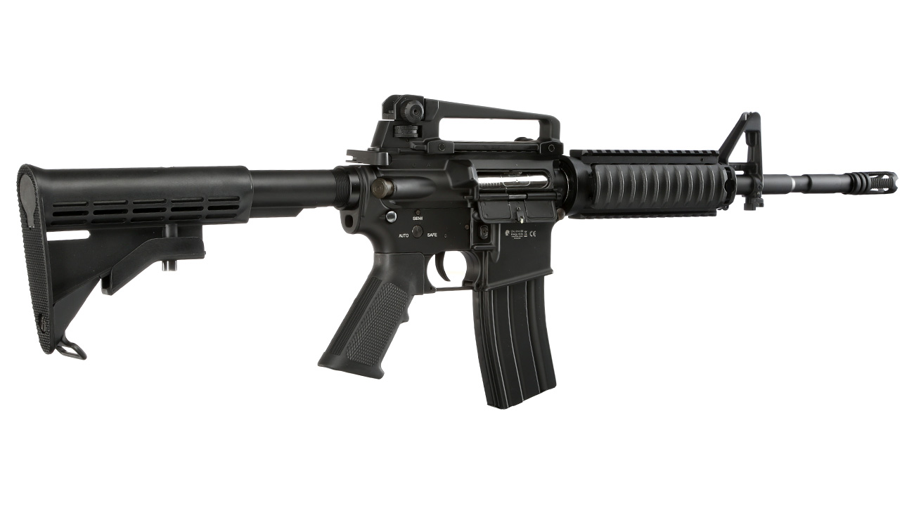 Double Bell M4A1 RIS Carbine Professional Line Vollmetall AEG 6mm BB schwarz Bild 3
