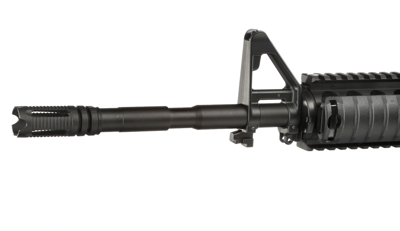 Double Bell M4A1 RIS Carbine Professional Line Vollmetall AEG 6mm BB schwarz Bild 6