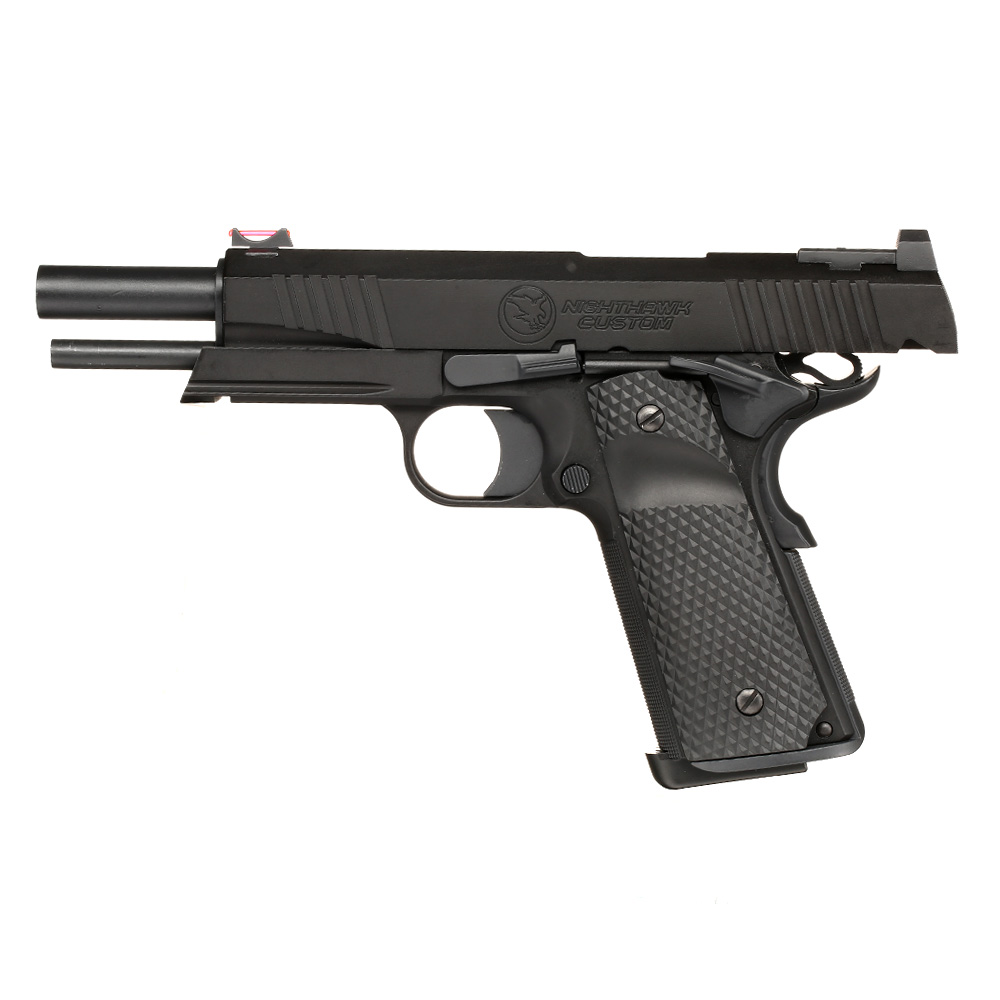 RWA Nighthawk Custom War Hawk Railed Vollmetall GBB 6mm BB schwarz Bild 1