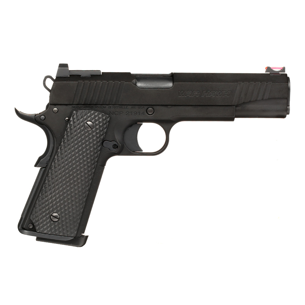 RWA Nighthawk Custom War Hawk Non-Railed Vollmetall GBB 6mm BB schwarz Bild 1