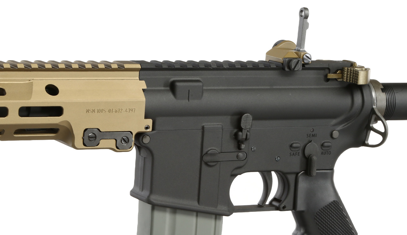 VFC MK16 14.5 URGI Vollmetall Gas-Blow-Back 6mm BB Dualtone Bild 7