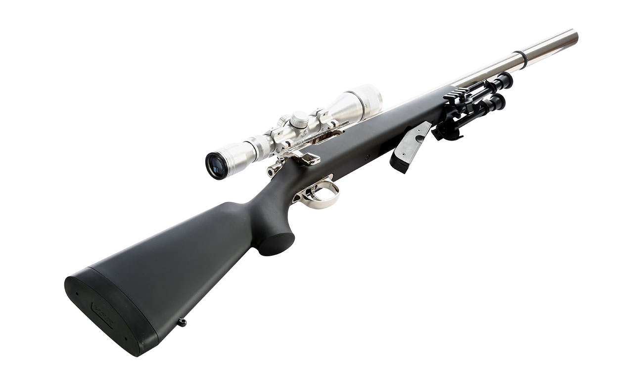 Tokyo Marui Vsr 10 Pro Hunter G Bolt Action Snipergewehr Springer 6mm Bb Schwarz Chrom Kotte Zeller