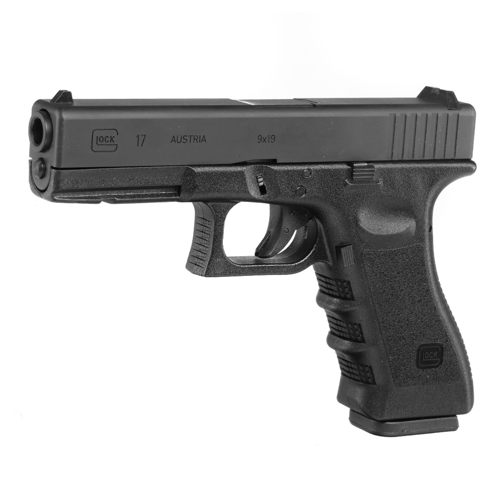 Glock 17 Gen. 3 Airsoft CNC Stahlschlitten GBB 6mm BB schwarz