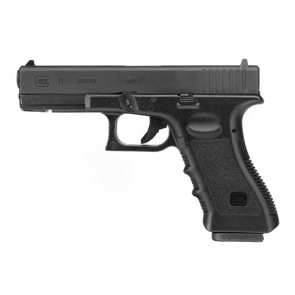 Glock 17 Gen. 3 Airsoft CNC Stahlschlitten GBB 6mm BB schwarz Bild 1