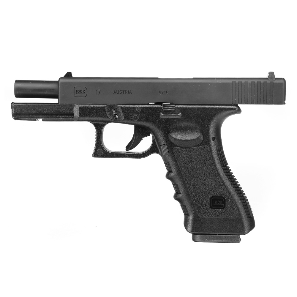 Glock 17 Gen. 3 Airsoft CNC Stahlschlitten GBB 6mm BB schwarz Bild 2