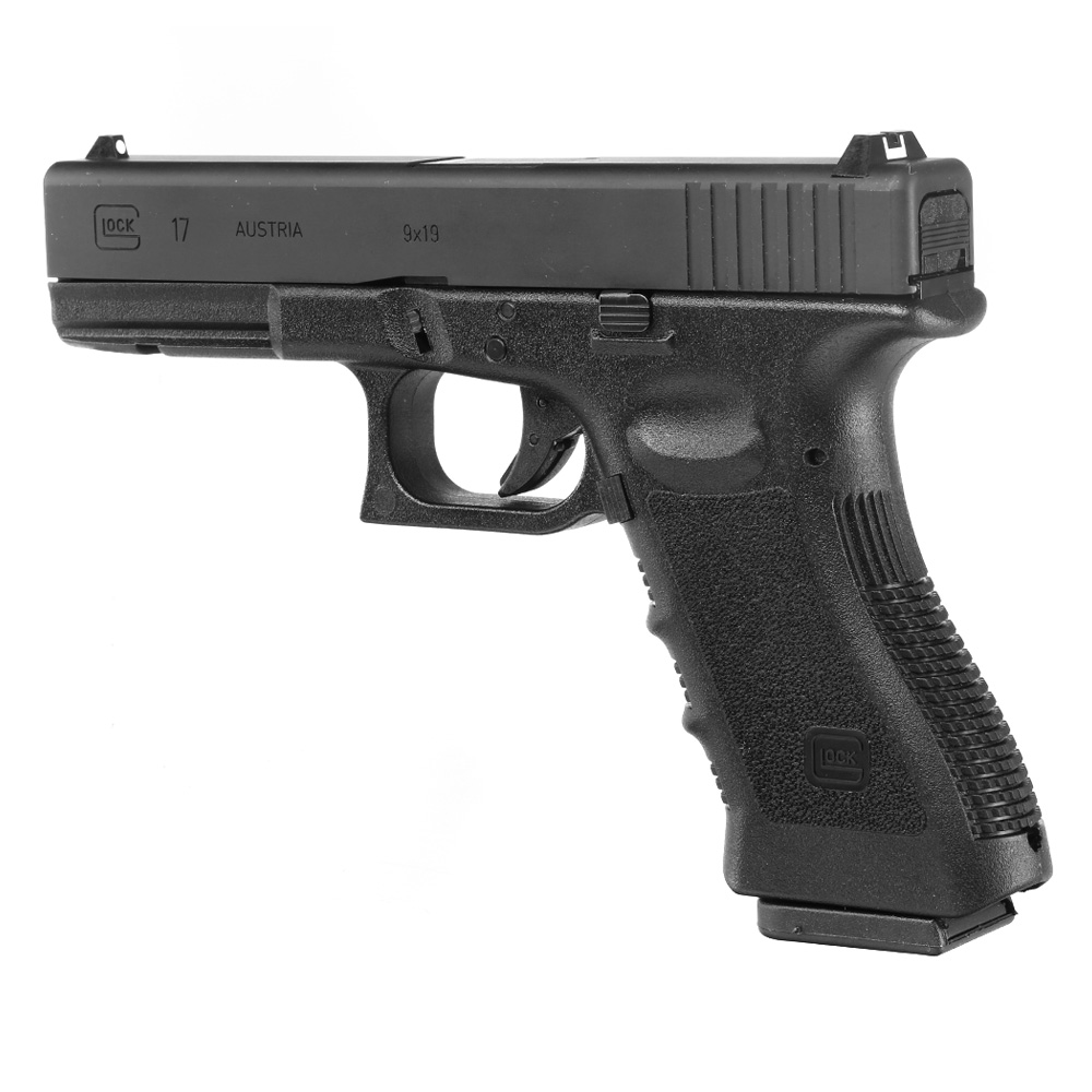 Glock 17 Gen. 3 Airsoft CNC Stahlschlitten GBB 6mm BB schwarz Bild 7