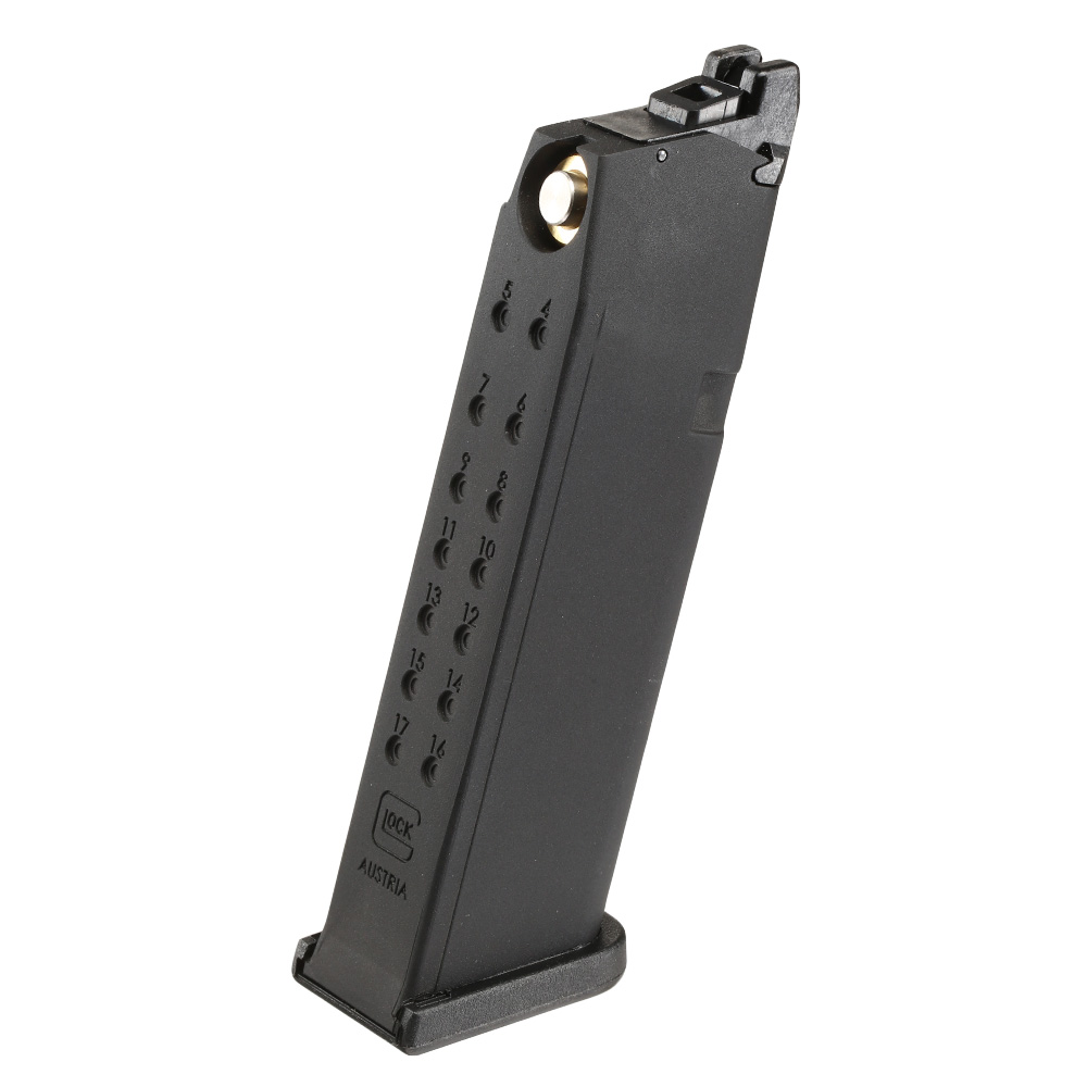 Umarex Glock 17 Gen. 3 Magazin 20 Schuss schwarz - Softairgas Version Bild 1