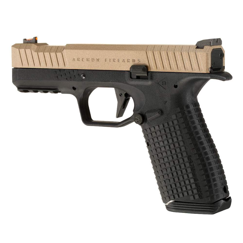 EMG / Archon Firearms Type-B mit Metallschlitten GBB 6mm BB 2-Tone FDE / schwarz Bild 8