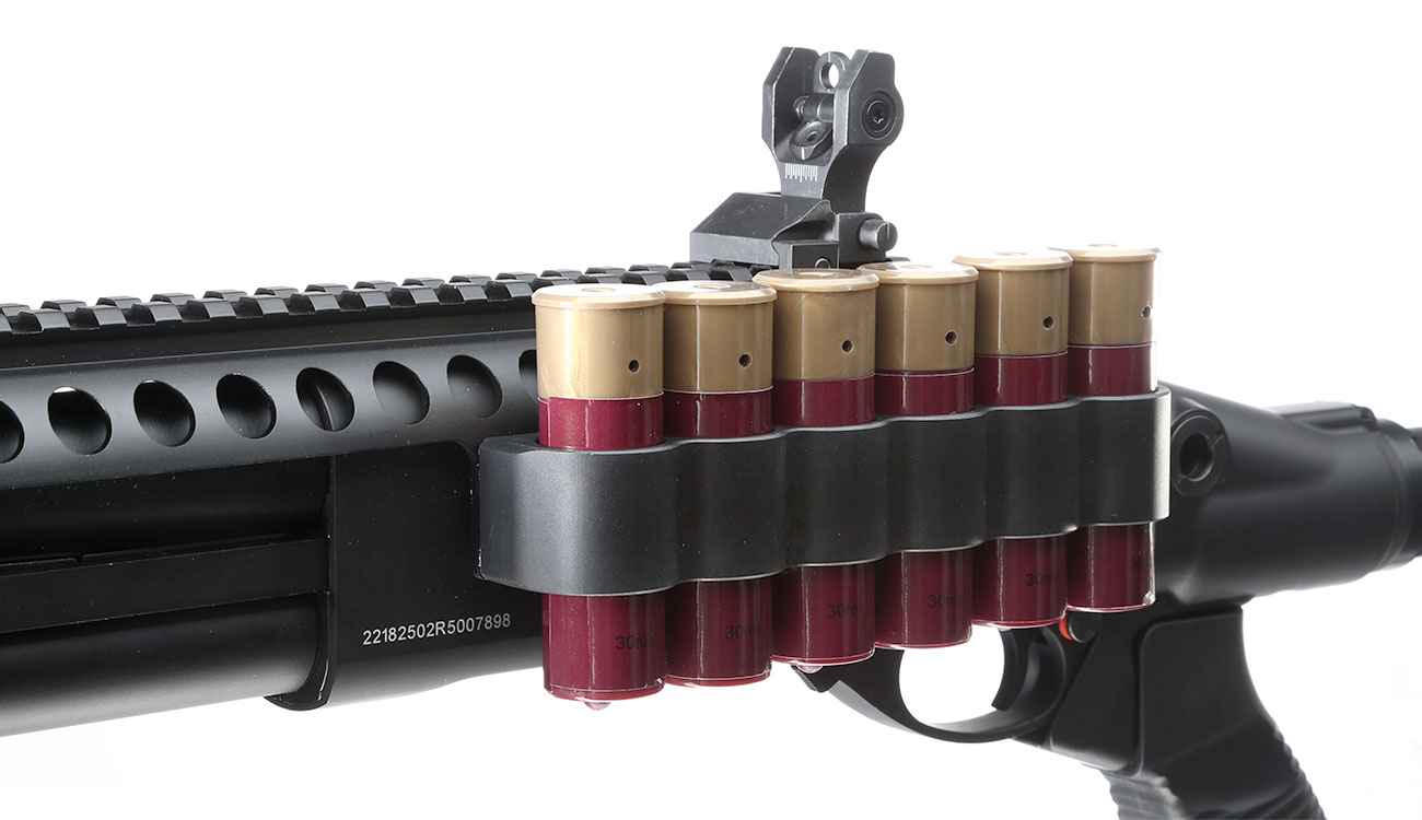Jag Arms Scattergun SPX Vollmetall Pump Action Gas Shotgun 6mm BB schwarz Bild 7