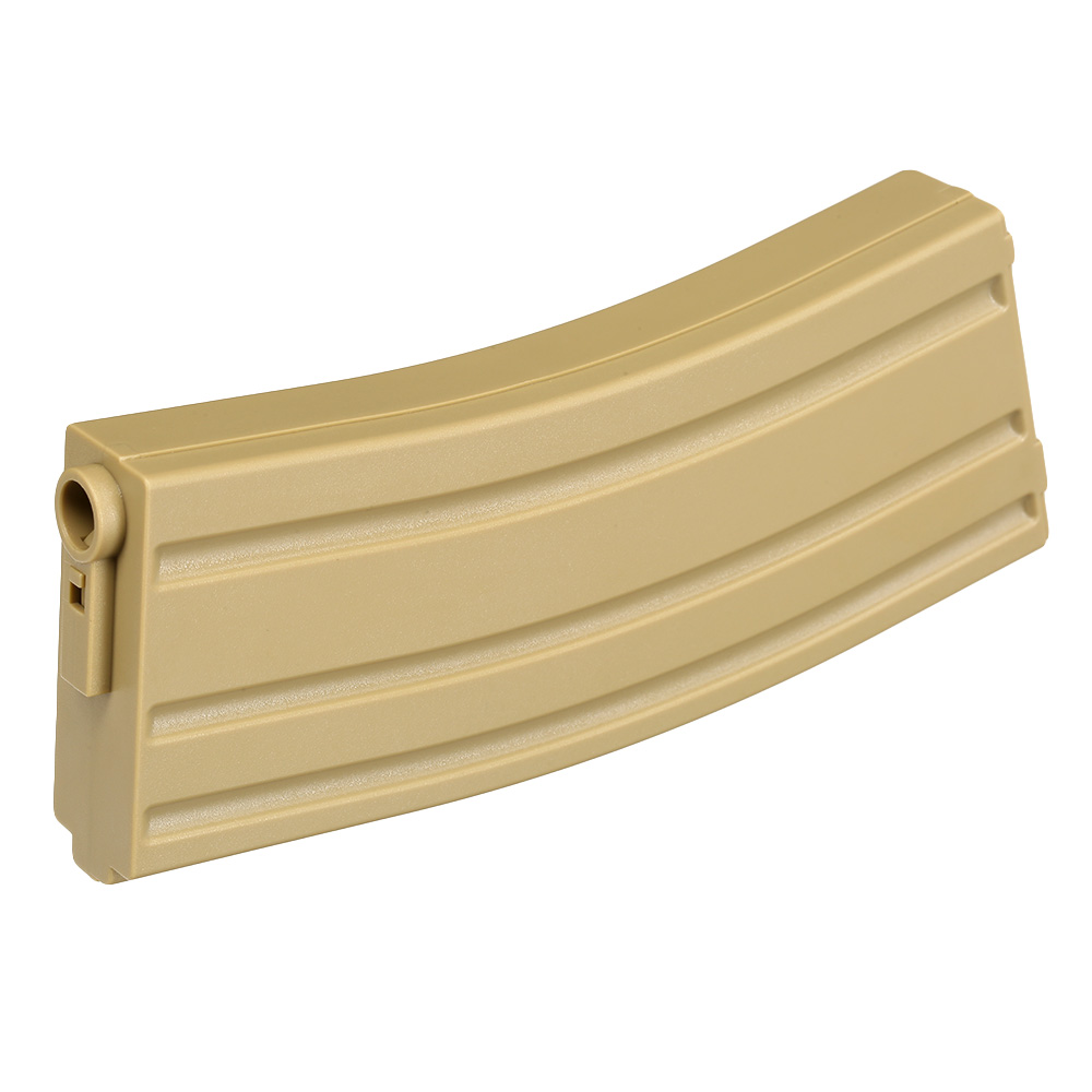 ASG M4 / M16 Polymer-Magazin Mid-Cap 140 Schuss Tan