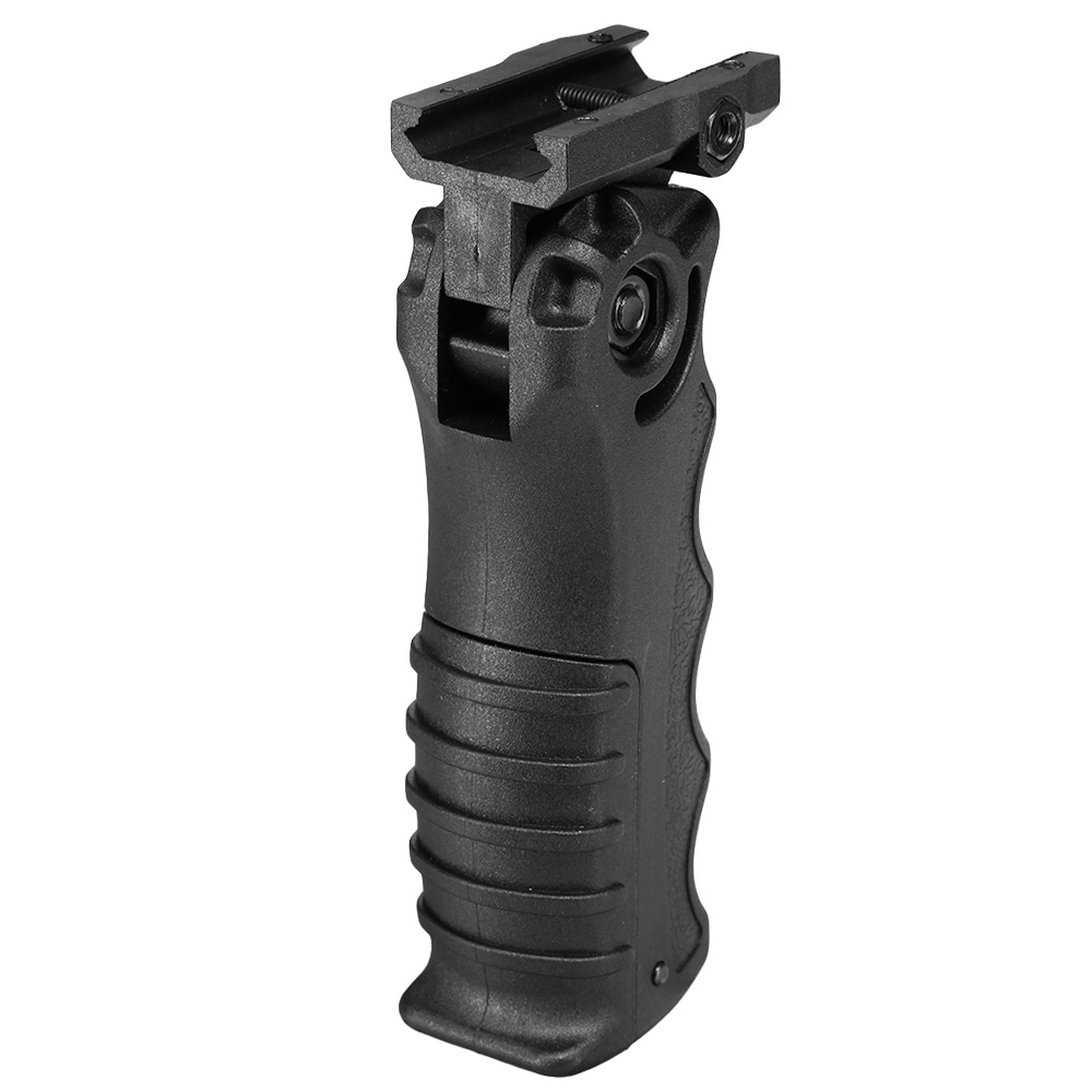 SRC Tactical Foldable Frontgriff f. 20 - 22 mm Schienen schwarz Bild 1