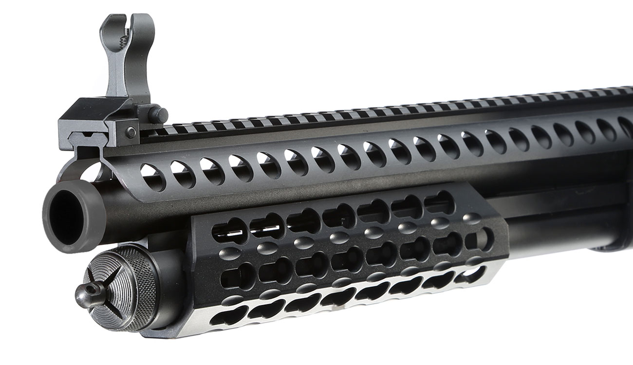Jag Arms Scattergun SPX2 Vollmetall Pump Action Gas Shotgun 6mm BB schwarz Bild 6