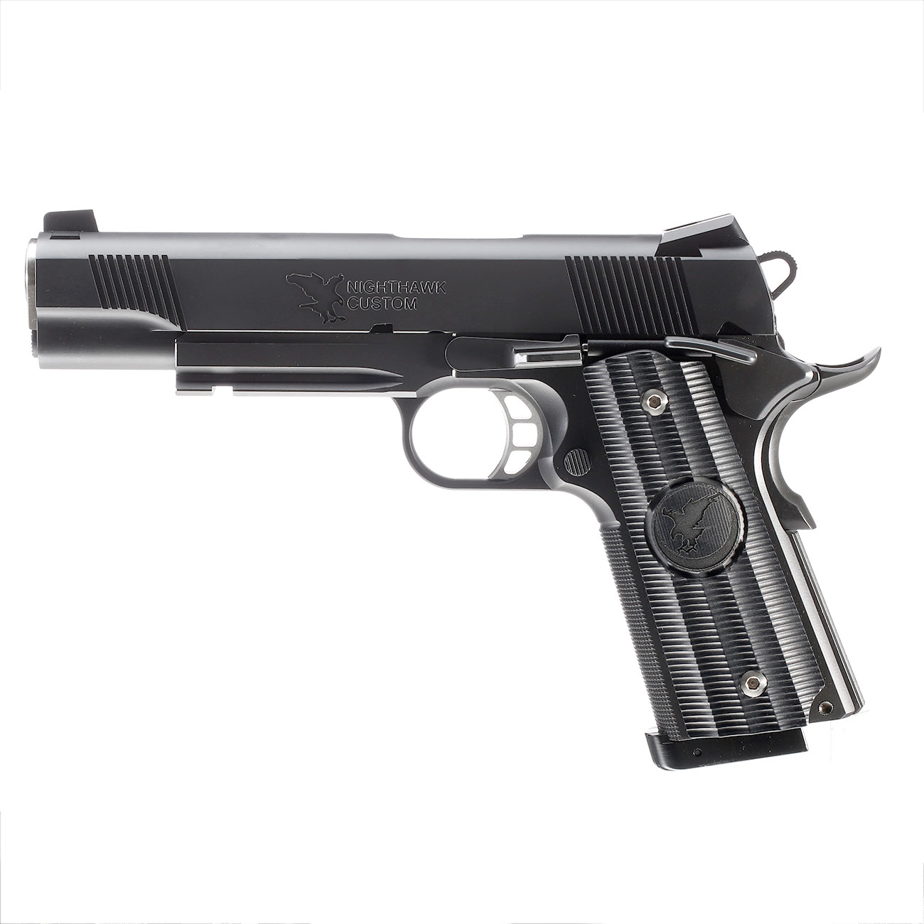 RWA Nighthawk Custom GRP Stahl CO2 BlowBack 6mm BB schwarz - Limited Edition Bild 1