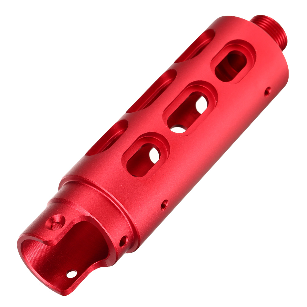 AiRReX Custom-B CNC Aluminium Auenlauf Oval f. Action Army AAP-01 rot