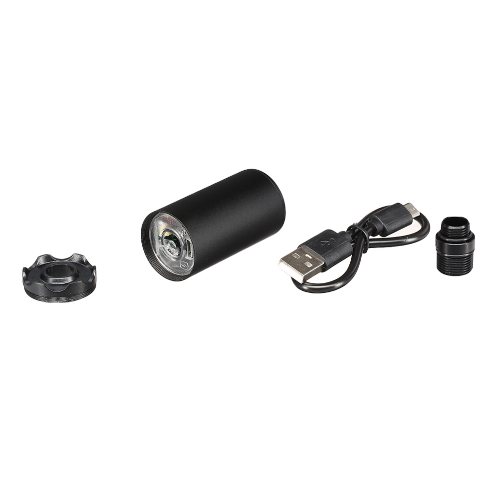 Acetech Brighter C Aluminium Silencer Mini Tracer Unit inkl. LiPo Akku 11mm+ / 14mm- schwarz Bild 6