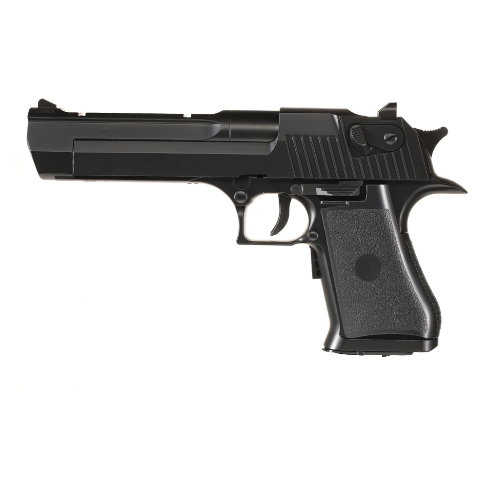 UHC Israel Eagle .50AE elektr. Blowback Airsoft EBB 6mm BB schwarz Bild 1