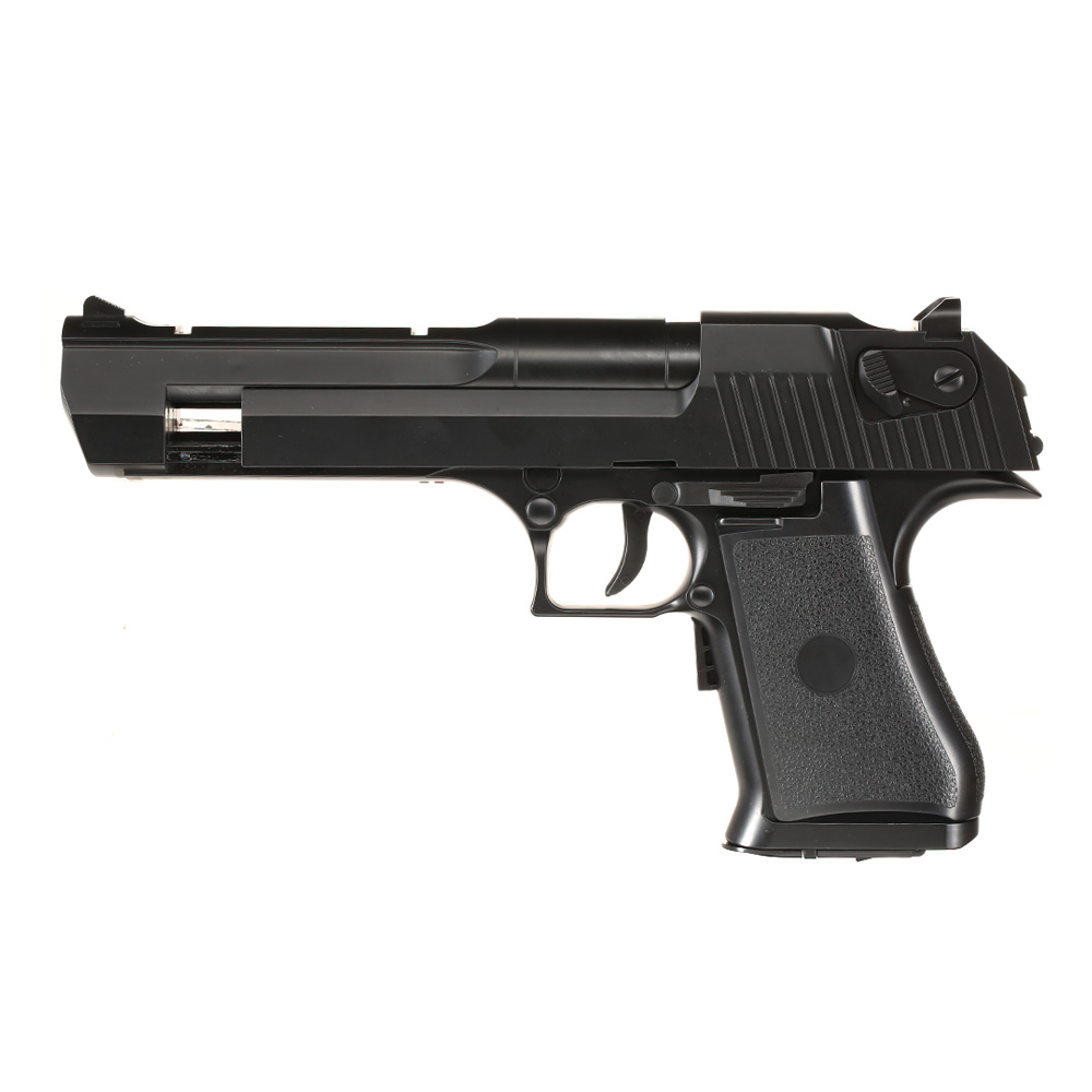 UHC Israel Eagle .50AE elektr. Blowback Airsoft EBB 6mm BB schwarz Bild 2