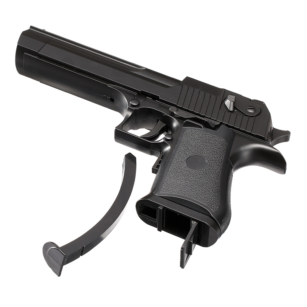 UHC Israel Eagle .50AE elektr. Blowback Airsoft EBB 6mm BB schwarz Bild 6
