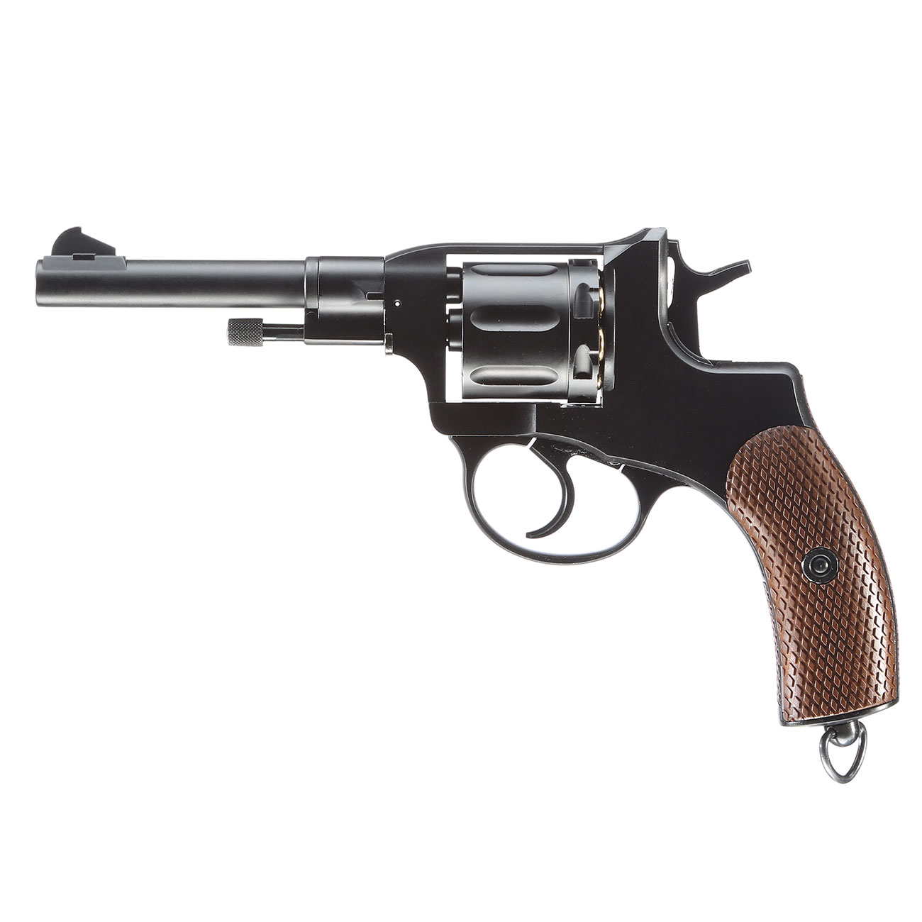Gun Heaven M1895 Nagant Revolver Vollmetall CO2 6mm BB schwarz Bild 1