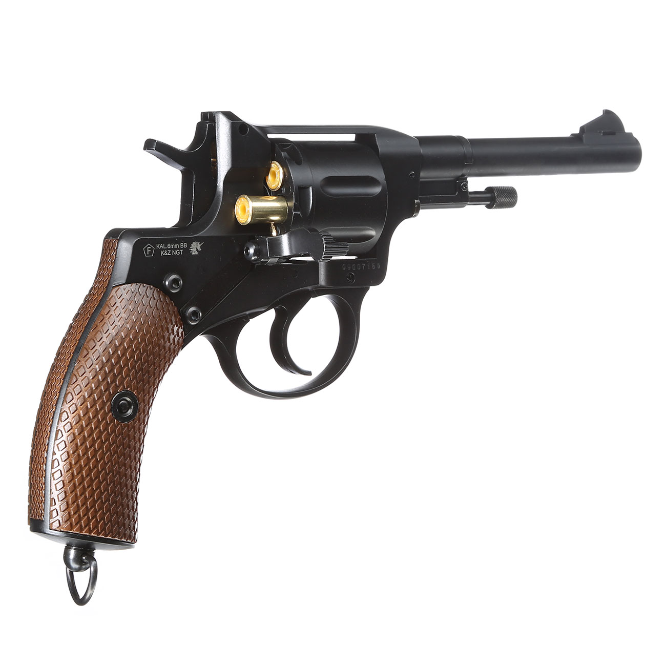 Gun Heaven M1895 Nagant Revolver Vollmetall CO2 6mm BB schwarz Bild 4