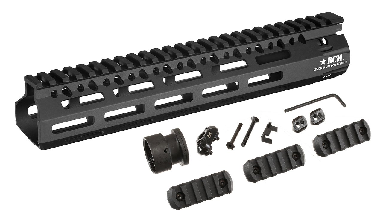 VFC / BCM M4 CNC Aluminium MCMR10 M-LOK Rail Handguard 10 Zoll schwarz