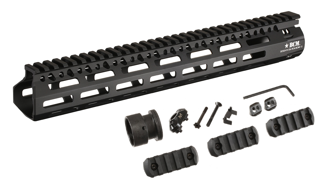 VFC / BCM M4 CNC Aluminium MCMR13 M-LOK Rail Handguard 13 Zoll schwarz