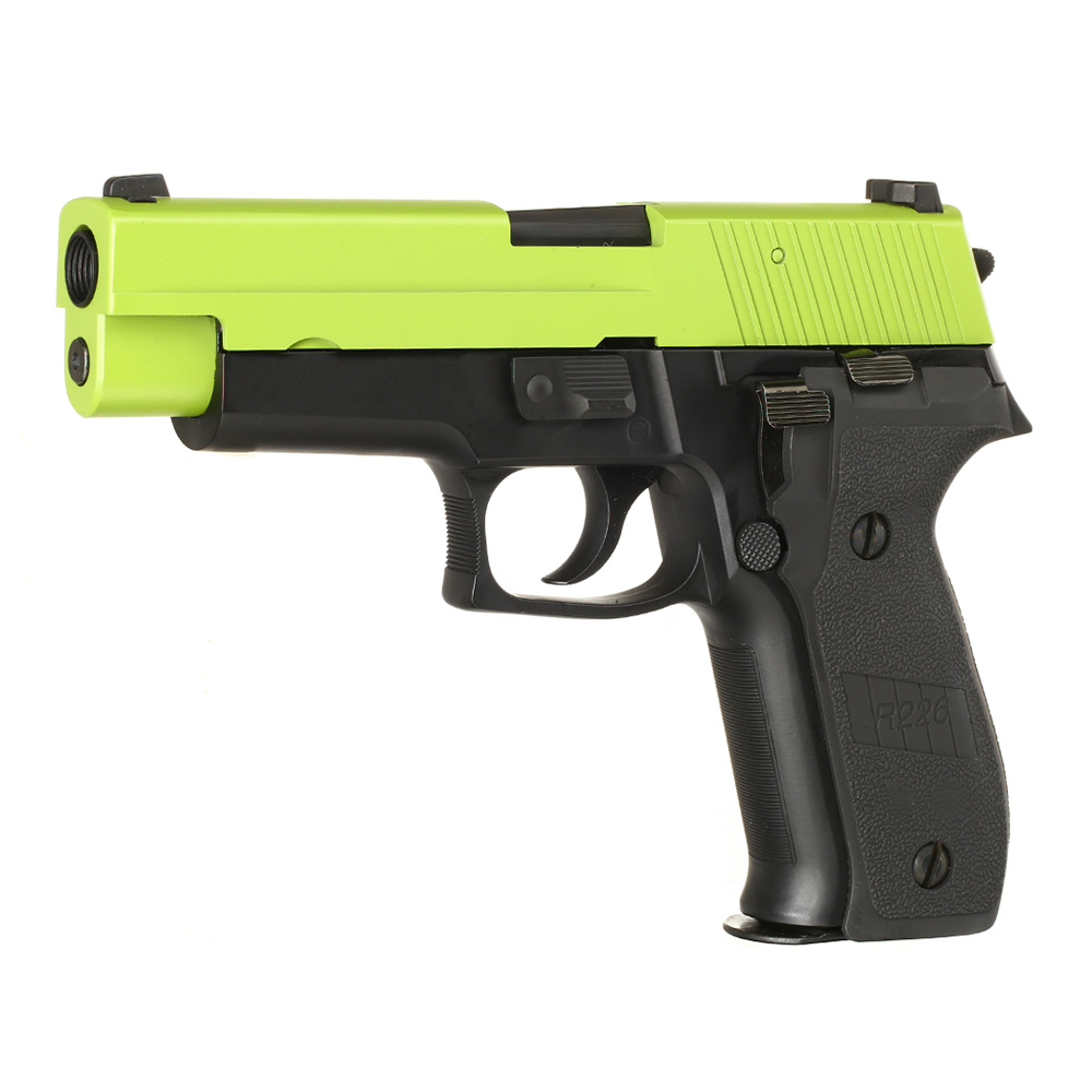 Nuprol Raven R226 Standard Vollmetall GBB 6mm BB Green / schwarz