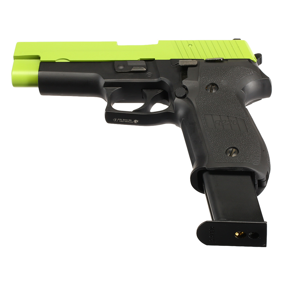 Nuprol Raven R226 Standard Vollmetall GBB 6mm BB Green / schwarz Bild 1