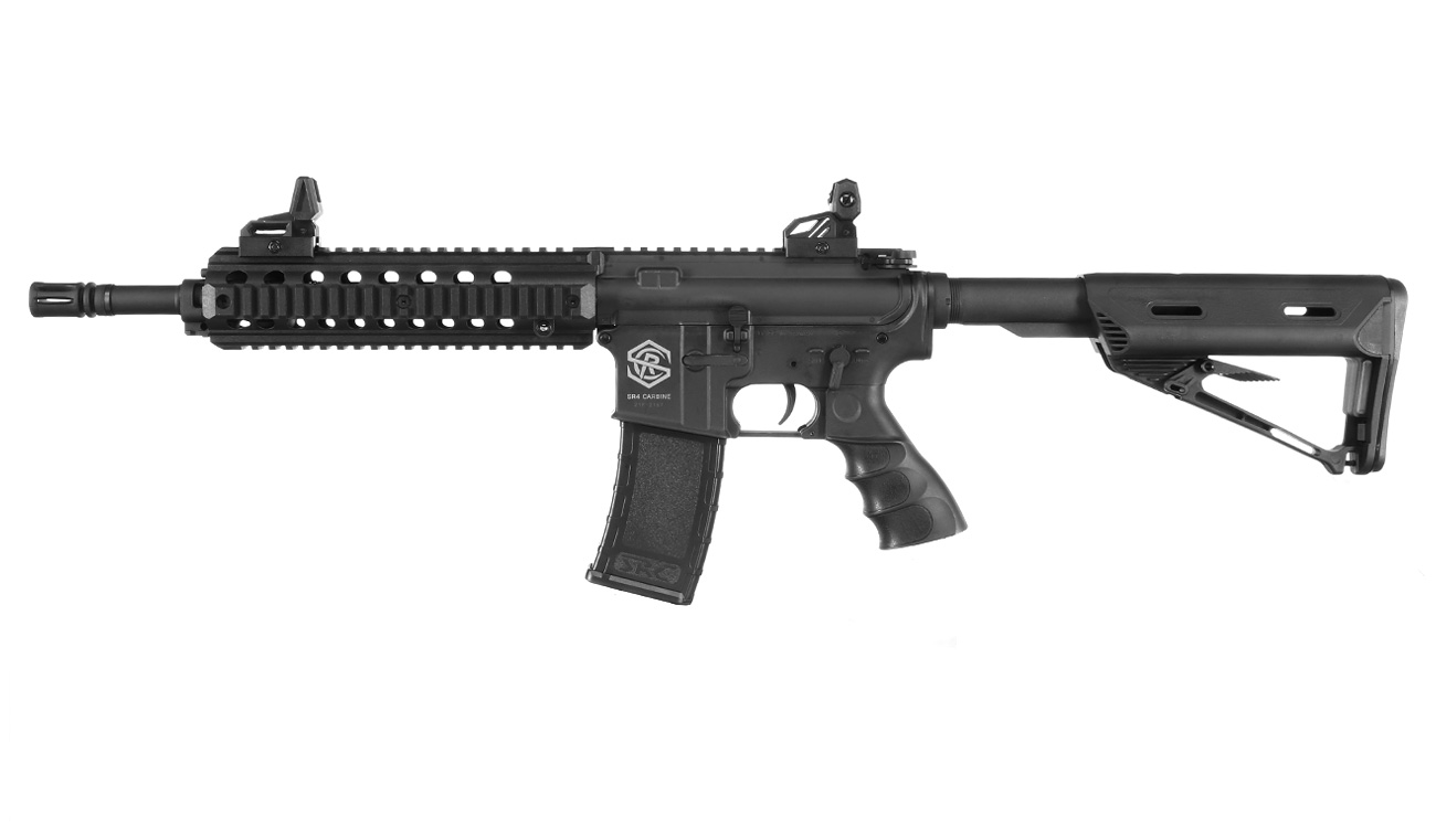 SRC M4 SR4 ST-Delta M Sportline Airsoft Polymer AEG 6mm BB + Speedballs Bild 1
