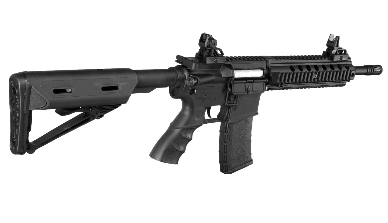 SRC M4 SR4 ST-Delta M Sportline Airsoft Polymer AEG 6mm BB + Speedballs Bild 3