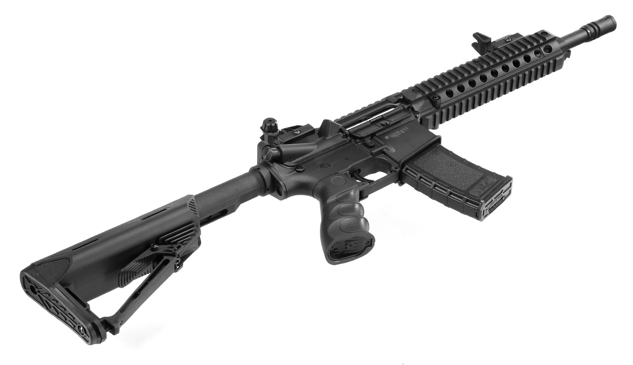 SRC M4 SR4 ST-Delta M Sportline Airsoft Polymer AEG 6mm BB + Speedballs Bild 5