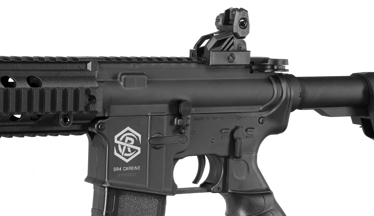 SRC M4 SR4 ST-Delta L Sportline Polymer AEG 6mm BB schwarz Bild 7