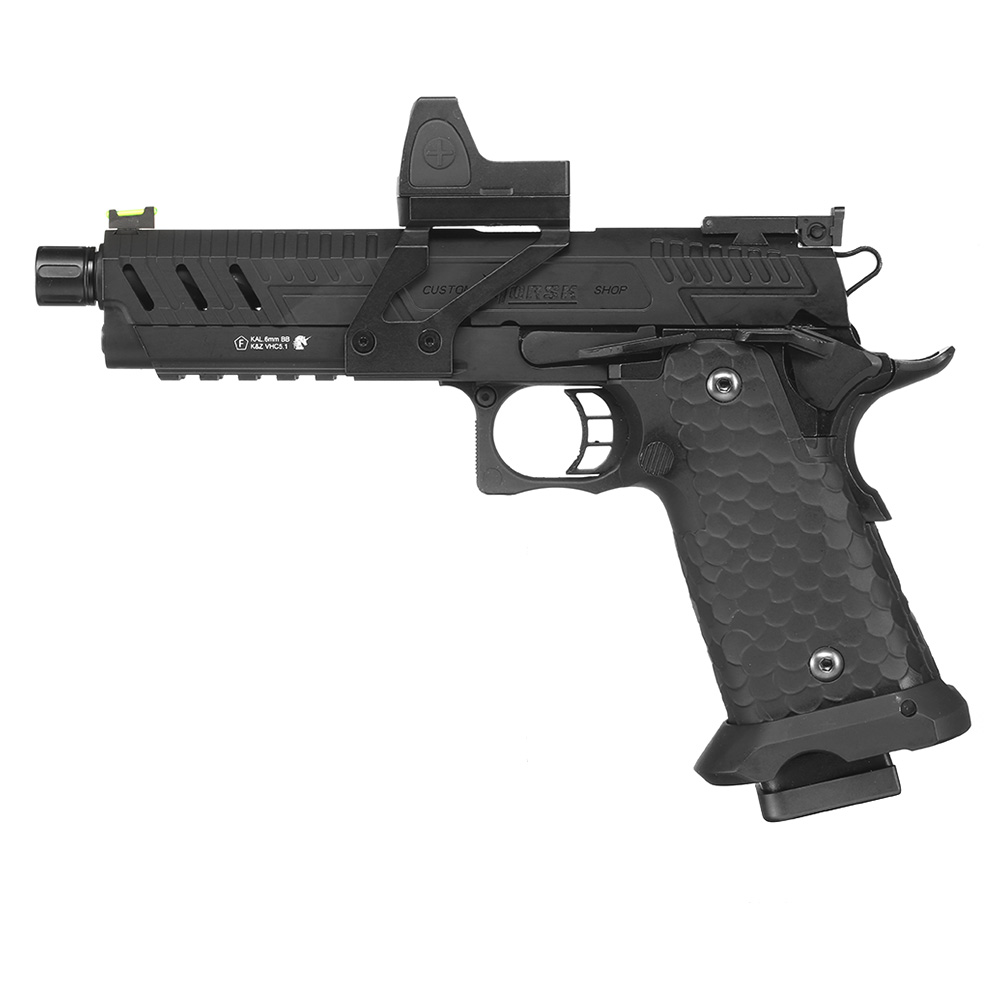 Vorsk Airsoft Hi-Capa 5.1 Vengeance mit HD5141 LPZ Vollmetall GBB 6mm BB schwarz Bild 1