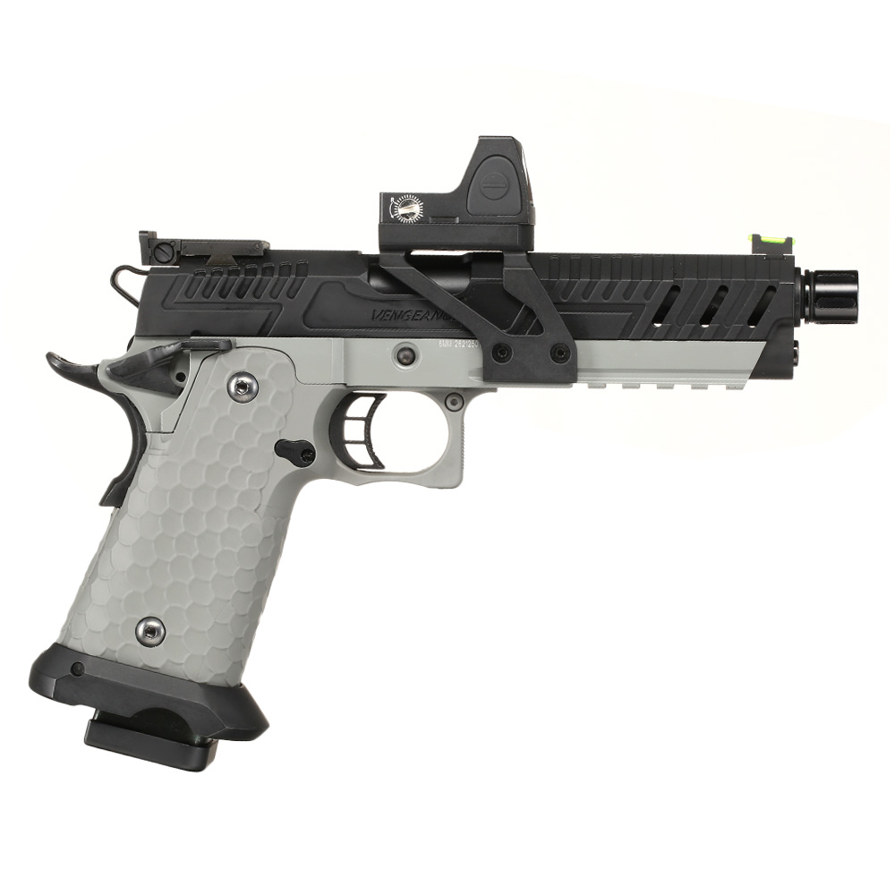 Vorsk Airsoft Hi-Capa 5.1 Vengeance mit HD5141 LPZ Vollmetall GBB 6mm BB grau / schwarz Bild 1