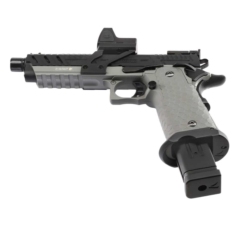 Vorsk Airsoft Hi-Capa 5.1 Vengeance mit HD5141 LPZ Vollmetall GBB 6mm BB grau / schwarz Bild 1