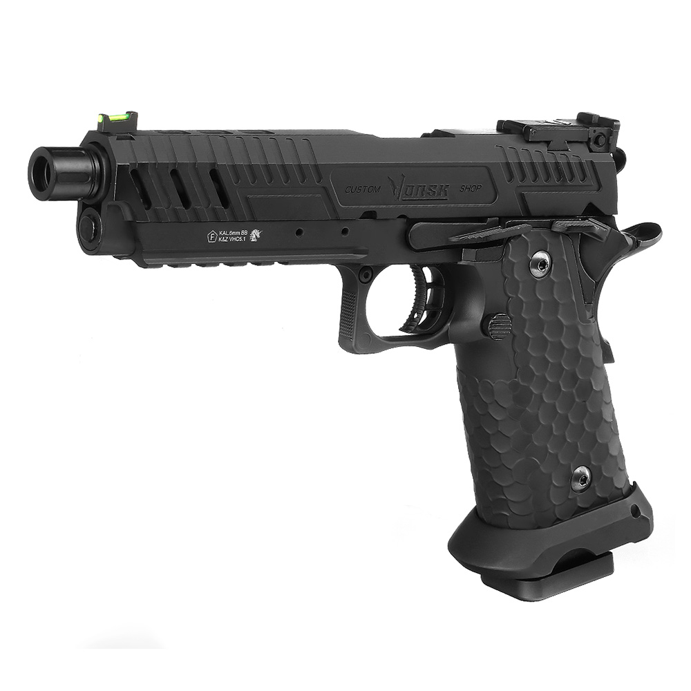 Vorsk Airsoft Hi-Capa 5.1 Vengeance Vollmetall GBB 6mm BB schwarz