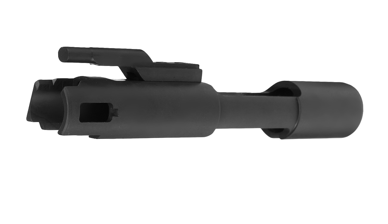 RA-Tech CNC Stahl Bolt-Carrier ohne Nozzle Set schwarz f. GHK M4 / M16 GBB Serie