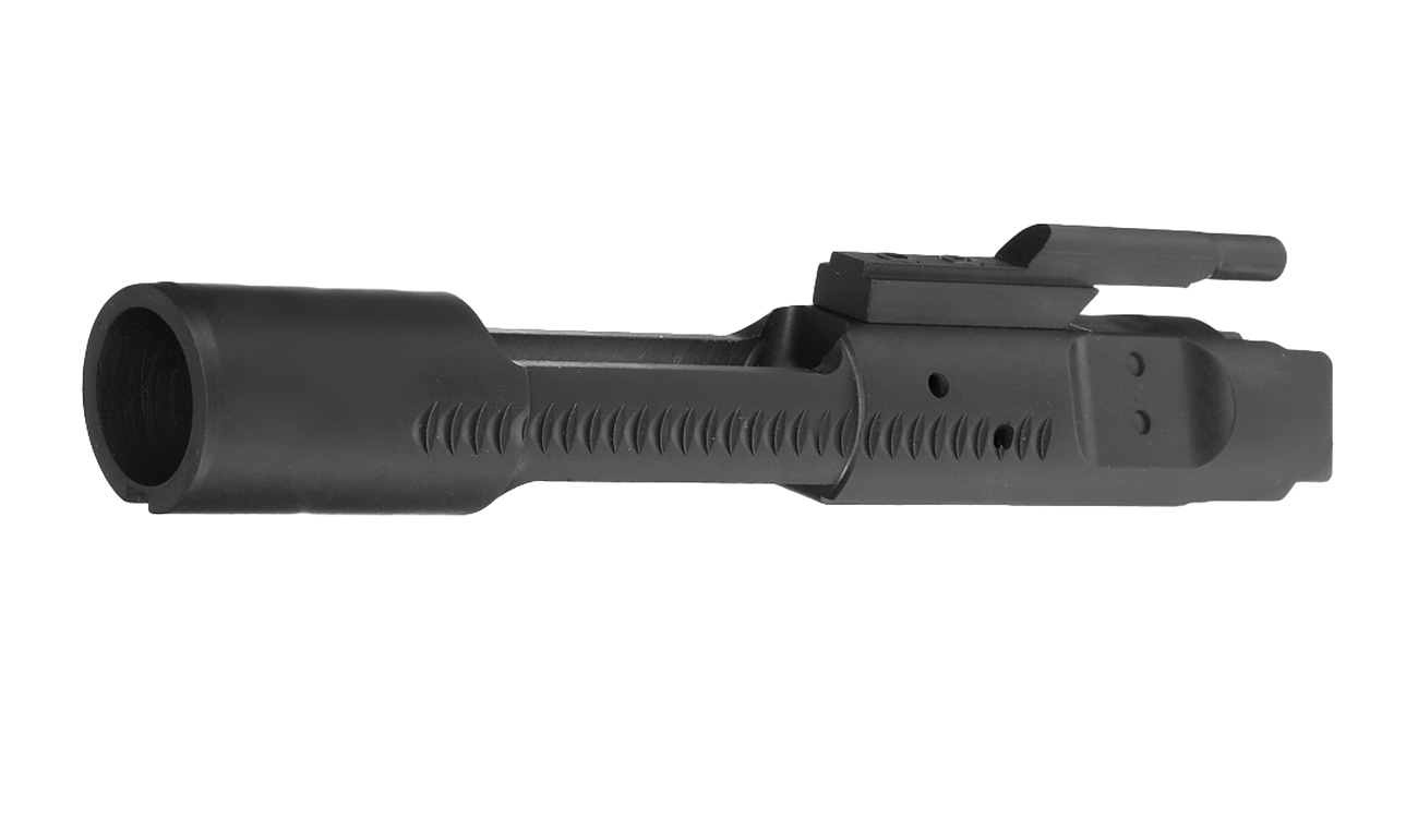RA-Tech CNC Stahl Bolt-Carrier ohne Nozzle Set schwarz f. GHK M4 / M16 GBB Serie Bild 3