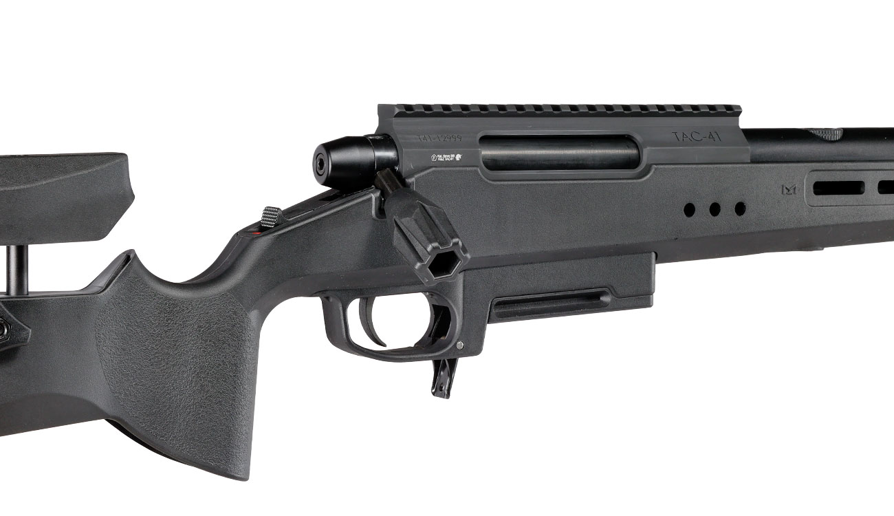 Silverback TAC-41 P Bolt Action Snipergewehr Springer 6mm BB schwarz Bild 8
