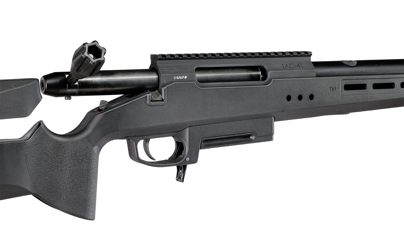 Silverback TAC-41 P Bolt Action Snipergewehr Springer 6mm BB schwarz Bild 9