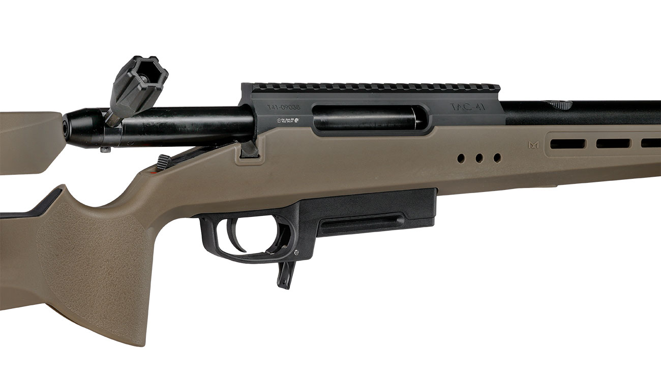 Silverback TAC-41 P Bolt Action Snipergewehr Springer 6mm BB Flat Dark Earth Bild 9