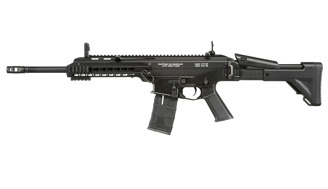 ICS CXP APE R Rifle Vollmetall EBB S-AEG 6mm BB schwarz Bild 1